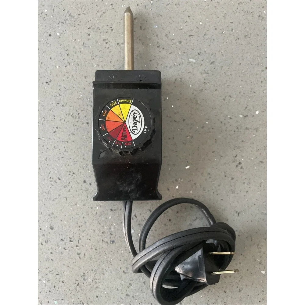 DAZEY DTC-2 PAC100 Temperature Control Probe Cord Electric Deep Fryer 1650W